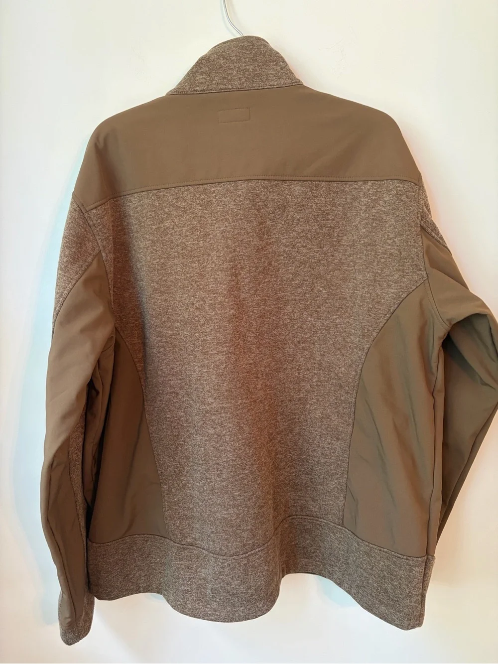 NRA Mens Dakota Ridge Performance Jacket 2XL Soft Shell Fleece Brown